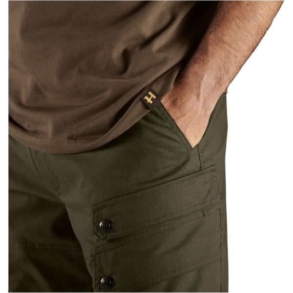 Harkila Mens Pro Hunter T-Shirt Manches Courtes 16010441303 - Slate Brown